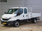 Iveco Daily 35C16 3.0L Kipper met Kist Dubbel Cabine Dubbell, Auto's, Bestelwagens en Lichte vracht, Stof, Gebruikt, Euro 6, 4 cilinders