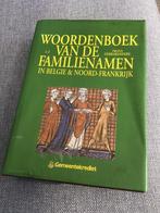 Dictionnaire des noms de famille/Frans Debrandere, Livres, Néerlandais, Autres éditeurs, Utilisé, Frans Debrabandere