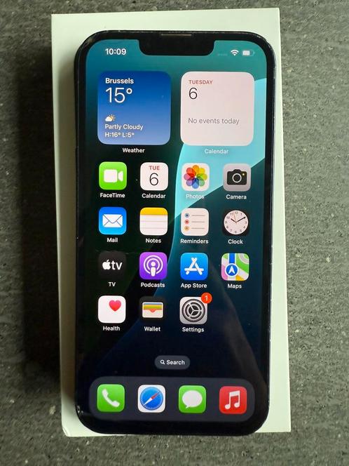 iPhone 13 zwart met 128GB en gebruikssporen 81% batterij, Telecommunicatie, Mobiele telefoons | Apple iPhone, iPhone 13, Zwart