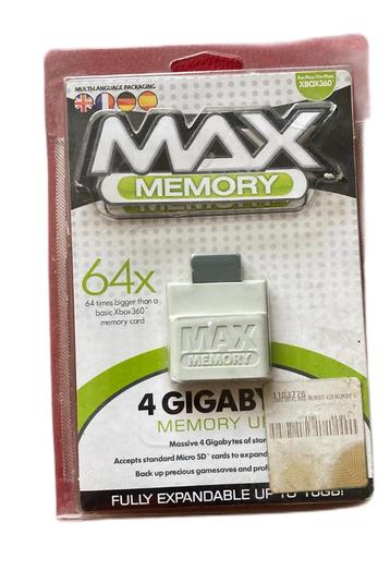 Datel "Max Memory" 4-16GB Micro SD geheugen dongle voor Xbox beschikbaar voor biedingen