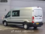 Ford Transit 130pk Dubbel Cabine Automaat L3H2 Trekhaak Navi, Auto's, Bestelwagens en Lichte vracht, Automaat, Stof, 130 pk, Diesel
