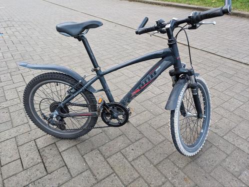 Zwarte BNB mountainbike 20 inch met handvatten, Fietsen en Brommers, Fietsen | Mountainbikes en ATB, Gebruikt, Ophalen