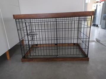 Kooi voor kleine huisdieren. Konijnenren. Hondenbench., Enlèvement, Comme neuf