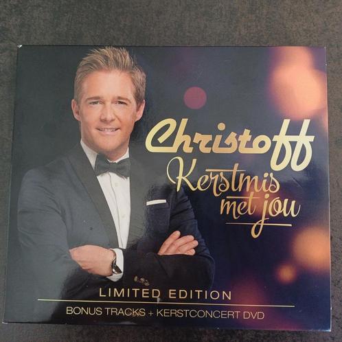 Christoff - Kerstmis met jou - Limited Edition CD + DVD, Cd's en Dvd's, Cd's | Nederlandstalig, Nieuw in verpakking, Levenslied of Smartlap
