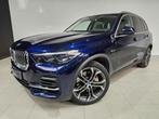 BMW X5 3.0 aS xDrive 45e PHEV, Auto's, Automaat, 4 cilinders, Blauw, Leder