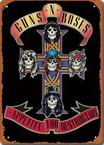 Reclamebord Guns N Roses Appetite For Destruction - mancave, Ophalen of Verzenden, Zo goed als nieuw, Reclamebord