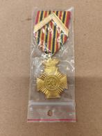 Belgische 1ste klasse militaire medaille, Verzamelen, Ophalen of Verzenden, Landmacht, Lintje, Medaille of Wings