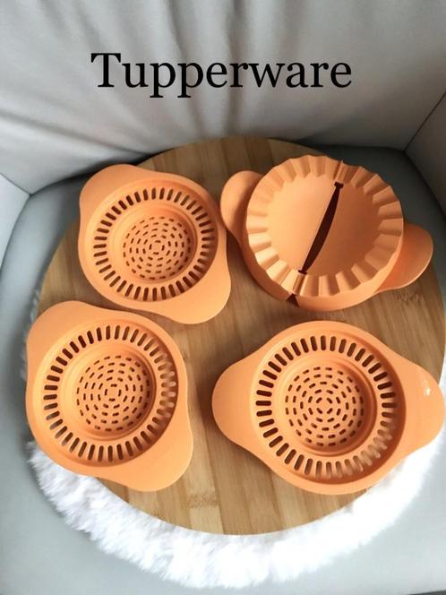 Tupperware 4 stuks 13 foto's., Maison & Meubles, Cuisine| Tupperware, Neuf, Autres types, Orange, Envoi