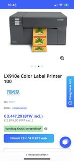 Primera lx910e label kleuren printer etiketten, Computers en Software, Labelprinters, Ophalen of Verzenden, Nieuw, Primera