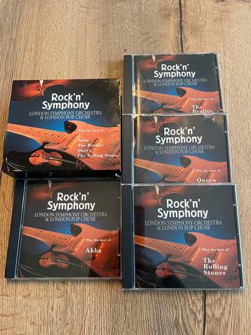 4 CD’s Rock’n symphony  beschikbaar voor biedingen