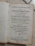 Instructions familières sur l'oraison mentale (1802), Crasset, Enlèvement ou Envoi