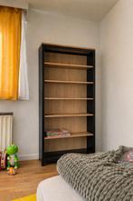 Hemnes zwarte boekenkast Ikea, 25 à 50 cm, Avec tablette(s), Utilisé, 50 à 100 cm