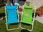 Leuke tuin stoelen, Caravans en Kamperen, Kampeermeubelen, Ophalen, Gebruikt, Campingstoel