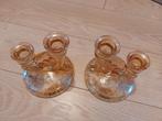 kandelaars, Antiek en Kunst, Ophalen, Glas
