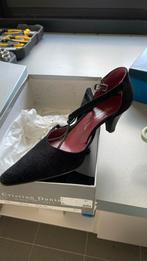 Cocktail schoen maat 37 zwarte suède, Kleding | Dames, Ophalen of Verzenden, Zo goed als nieuw, Zwart