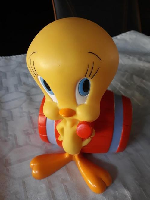 TWEETY BIRD spaarpot "Warner Bros"toys 1997, Collections, Personnages de BD, Neuf, Looney Tunes, Enlèvement ou Envoi