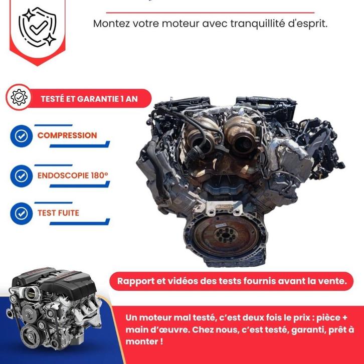 Mercedes g-klasse 63 g63 g63 amg w464 4.0 v8 complete motor, Auto-onderdelen, Motor en Toebehoren, Mercedes-Benz, Nieuw, Ophalen of Verzenden