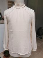 Heel mooie bloes in voile van Pépé Jeans, Kleding | Dames, Ophalen of Verzenden, Nieuw, Maat 38/40 (M), Beige