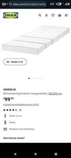 Meegroei bed Ikea, Huis en Inrichting, Slaapkamer | Bedden, Ophalen, Verstelbaar, 90 cm, Eenpersoons