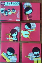 5cd-box// BEL 2000// beste belpop 2000 - 2004 // 100 nummers, Ophalen of Verzenden, Pop