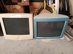 2 crt schermen moet snel weg, Computers en Software, Vintage Computers, Ophalen
