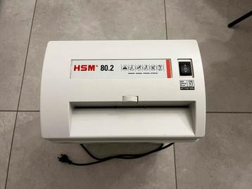 HSM 80.2 Papierversnipperaar beschikbaar voor biedingen