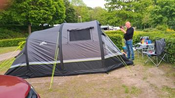 Obelink Summer 4 XL Easy Air CoolDark tunneltent, Ophalen, Zo goed als nieuw, Tot en met 4