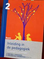 Inleiding in de pedagogiek deel 2, Ophalen of Verzenden, Gelezen, Hoger Onderwijs, Diverse auteurs