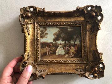 Schilderij miniatuur beschikbaar voor biedingen