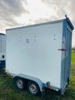 2T7 hoge gesloten trailer: 2m32 (binnen) kantelhelling, Auto diversen, Aanhangwagen-onderdelen, Ophalen, Zo goed als nieuw