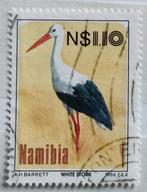 Namibie 1994 - vogels - ooievaar, Postzegels en Munten, Ophalen of Verzenden, Dier of Natuur, Gestempeld