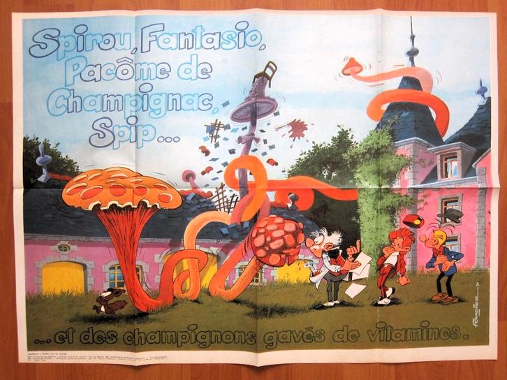 Poster du Spirou 1774 (1972), Livres, BD, Comme neuf, Une BD, Enlèvement ou Envoi