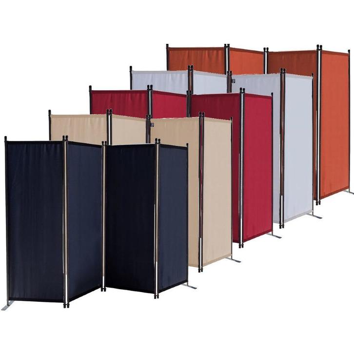 Paravent - Kamerscherm - Tuinscherm diverse kleuren, Jardin & Terrasse, Clôtures de jardin, Neuf, Autres types, Fer, Envoi