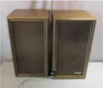 2 Retro Houten Luidsprekers - Dynamic Pearl, Audio, Tv en Foto, Luidsprekerboxen, Ophalen of Verzenden, Zo goed als nieuw
