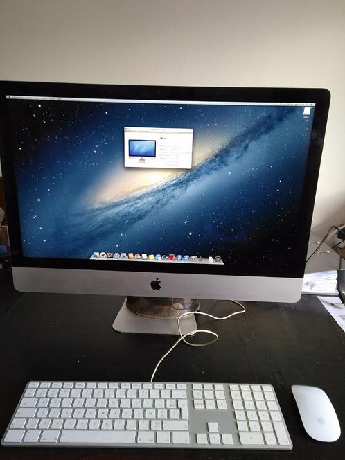 Vend iMac 2013 27", Informatique & Logiciels, Apple Desktops, Reconditionné, iMac, HDD, 3 à 4 Ghz, 8 GB, Enlèvement