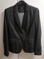 Fijne zwarte pied de poule getailleerde blazer van Comma, 42, Kleding | Dames, Jasjes, Kostuums en Pakken, Ophalen of Verzenden