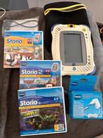 Vtech Storio-console met games, hoesje en oplader, Kinderen en Baby's, Zo goed als nieuw, 6 jaar of ouder