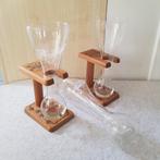 2 kwak bierglazen met houder en 1 reserveglas, Verzamelen, Ophalen