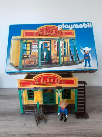 Doos Playmobil Saloon 3461  disponible aux enchères