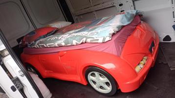 TT Auto bed compleet met matras met lattenbodem + Levering beschikbaar voor biedingen