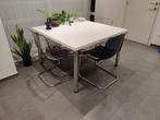 Eettafel met 4x IKEA Tobias, Huis en Inrichting, Tafels | Eettafels, Ophalen, Gebruikt