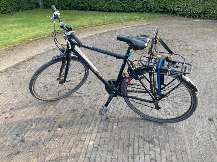 Zwarte jongensfiets L’Avenir Rocket zo goed als nieuw, Fietsen en Brommers, Fietsen | Jongens, Zo goed als nieuw, 18 inch, Handrem