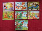 vintage Disney blokken puzzel, Ophalen of Verzenden, Mickey Mouse, Gebruikt, Overige typen