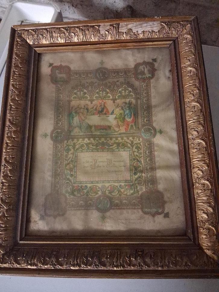 Cadre doré, Antiquités & Art, Art | Peinture | Classique, Enlèvement ou Envoi