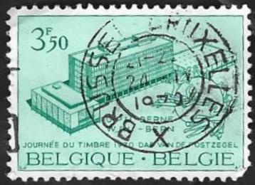 1 Postzegel België 1970 Dag van de Postzegel beschikbaar voor biedingen