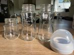 Papfles glas Avent - 3 stuks, Kinderen en Baby's, Ophalen, Zo goed als nieuw