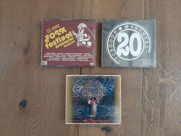 3 Festival verzamel CD, Cd's en Dvd's, Ophalen of Verzenden, Gebruikt, Rock en Metal