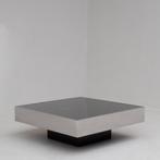 Vintage Chrome Koffie Tafel, Huis en Inrichting, Tafels | Salontafels, Gebruikt, 50 tot 100 cm, Vierkant, Modern