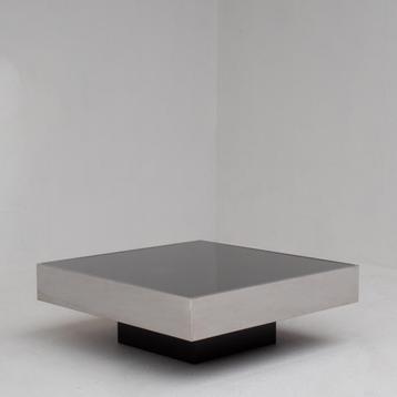 Vintage Chrome Koffie Tafel beschikbaar voor biedingen