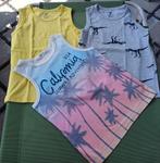 3 singlets H&M maat 110 / 116, Kinderen en Baby's, Kinderkleding | Maat 110, H&M, Ophalen of Verzenden, Zo goed als nieuw, Shirt of Longsleeve